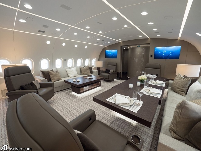 جت خصوصی جدید بوئینگ؛ خانهای لوکس که پرواز می کند! جت خصوصی جدید بوئینگ؛ خانهای لوکس که پرواز می کند!