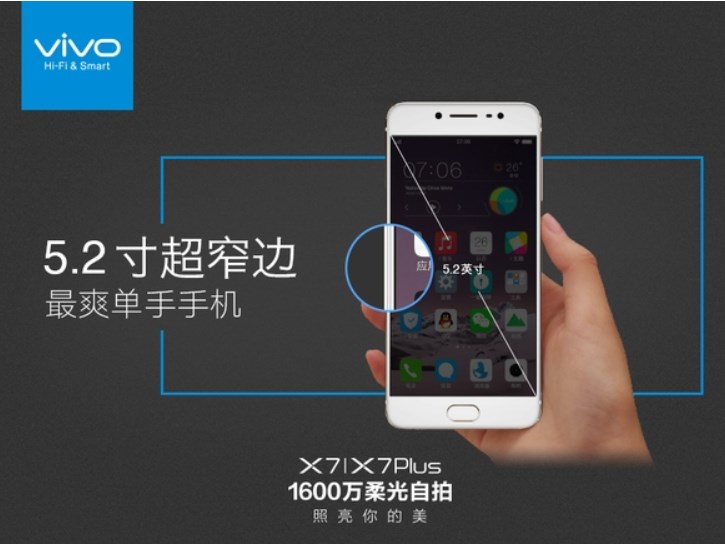 گوشیهای Vivo X7 و Vivo X7 Plus رونمایی شدند گوشیهای Vivo X7 و Vivo X7 Plus رونمایی شدند