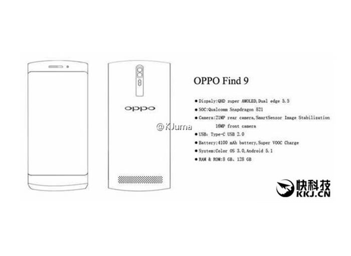 تصویر Find 9، پرچمدار اوپو فاش شد تصویر Find 9، پرچمدار اوپو فاش شد