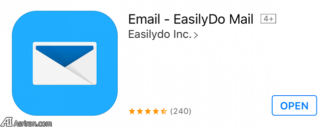 مدیریت بهتر ایمیل‌ها در آی‌فون با EasilyDo Email