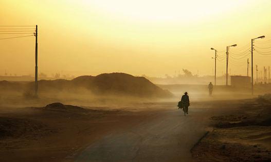 آلودگی هوای سیستان وبلوچستان (عکس)