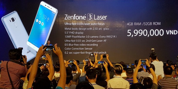 معرفی ایسوس Zenfone3 Laser و Zenfone3 Max