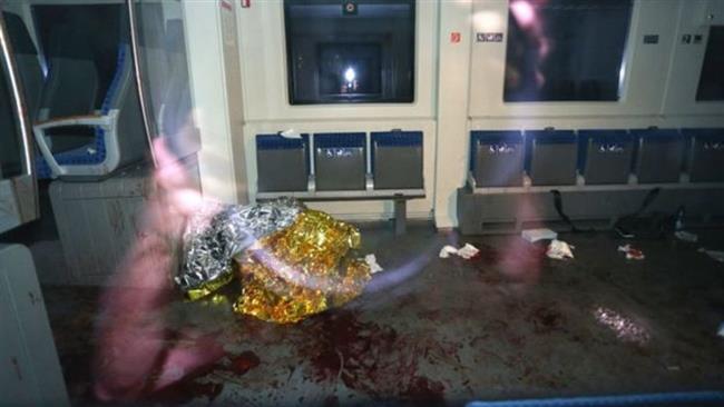 حمله با تبر به مسافران قطاری در آلمان