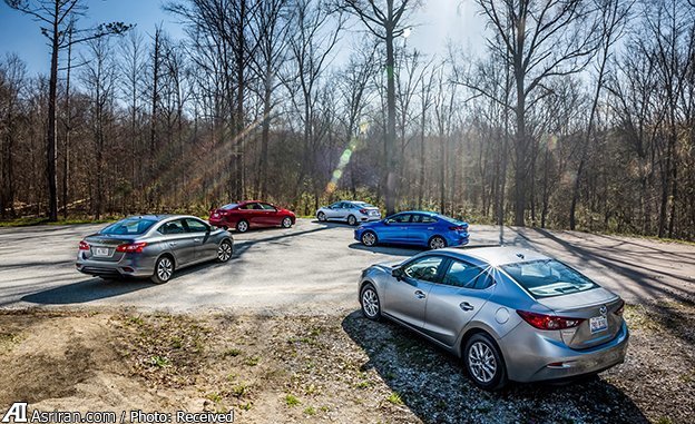 ارزیابی 5 سدان کوچک جدید در جهان ارزیابی 5 سدان کوچک جدید در جهان