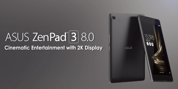 ایسوس تبلت ZenPad 3 8.0 را معرفی کرد ایسوس تبلت ZenPad 3 8.0 را معرفی کرد