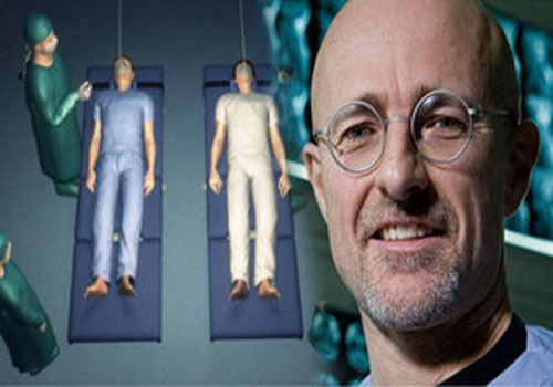 مردی که سال آینده سرش روی بدن فرد دیگری قرار خواهد گرفت! (+عکس)