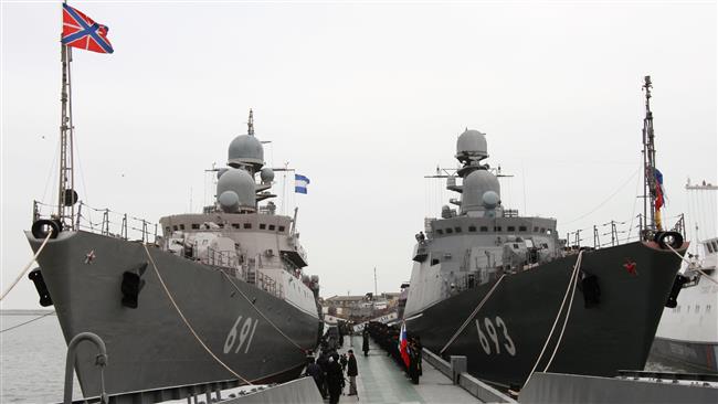 2 کشتی جنگی روسیه به ایران می آیند