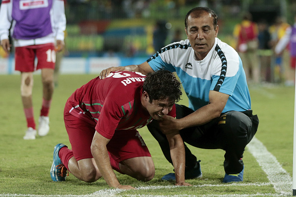 اشک و آه و حسرت برای از دست رفتن طلای فوتبال 7 نفره(+گزارش تصویری)