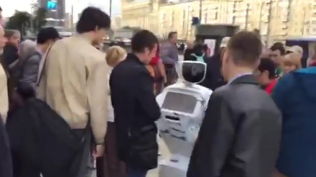 فرار روبات روسی از آزمایشگاه (+عکس)