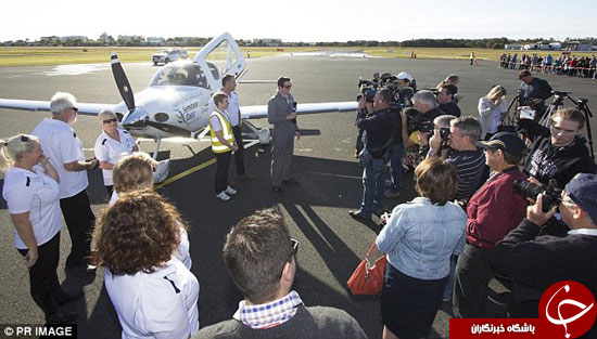 جوان‌ترین خلبان جهان را بشناسید (+عکس)