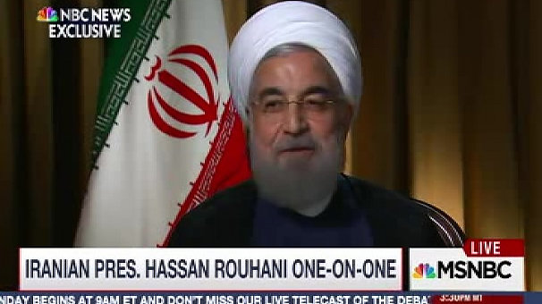 روحانی در گفت‌وگو با شبکه ان بی سی: هیچ کشور یا رئیس جمهوری نمی‌تواند توافق هسته ای را پاره کند