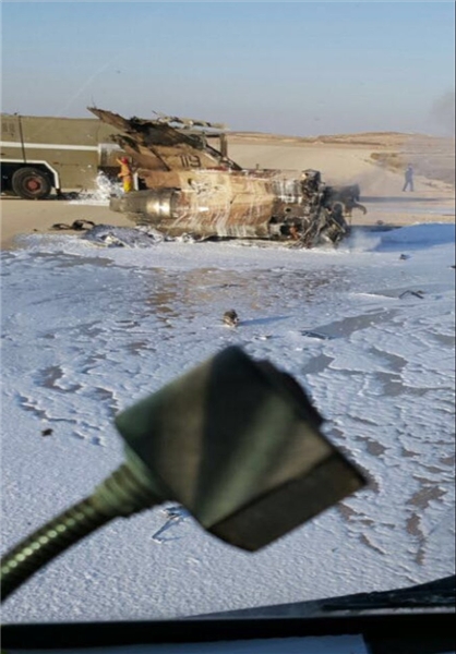 یک جنگنده اسرائیلی در آتش سوخت/ خلبان کشته شد (+عکس)