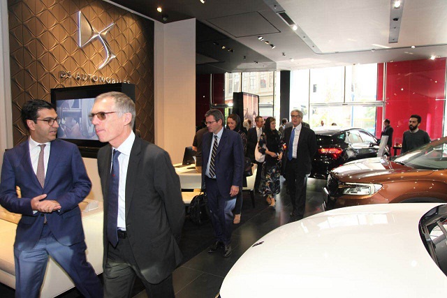 مدیران ارشد PSA در خانه دی اس تهران (+عکس)