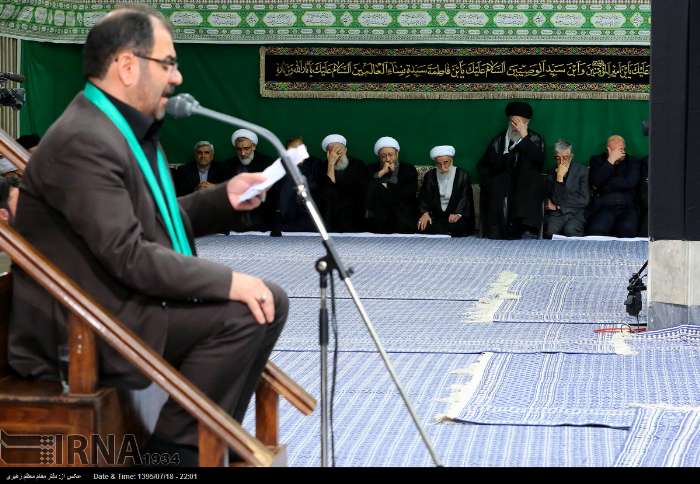 دومین شب مراسم عزاداری حضرت اباعبدالله الحسین(ع) برگزار شد (+عکس)