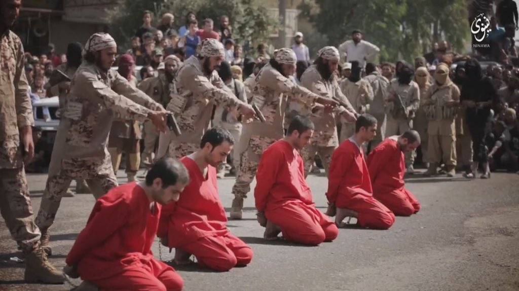 داعش شهروندان موصل را اعدام کرد (+عکس)