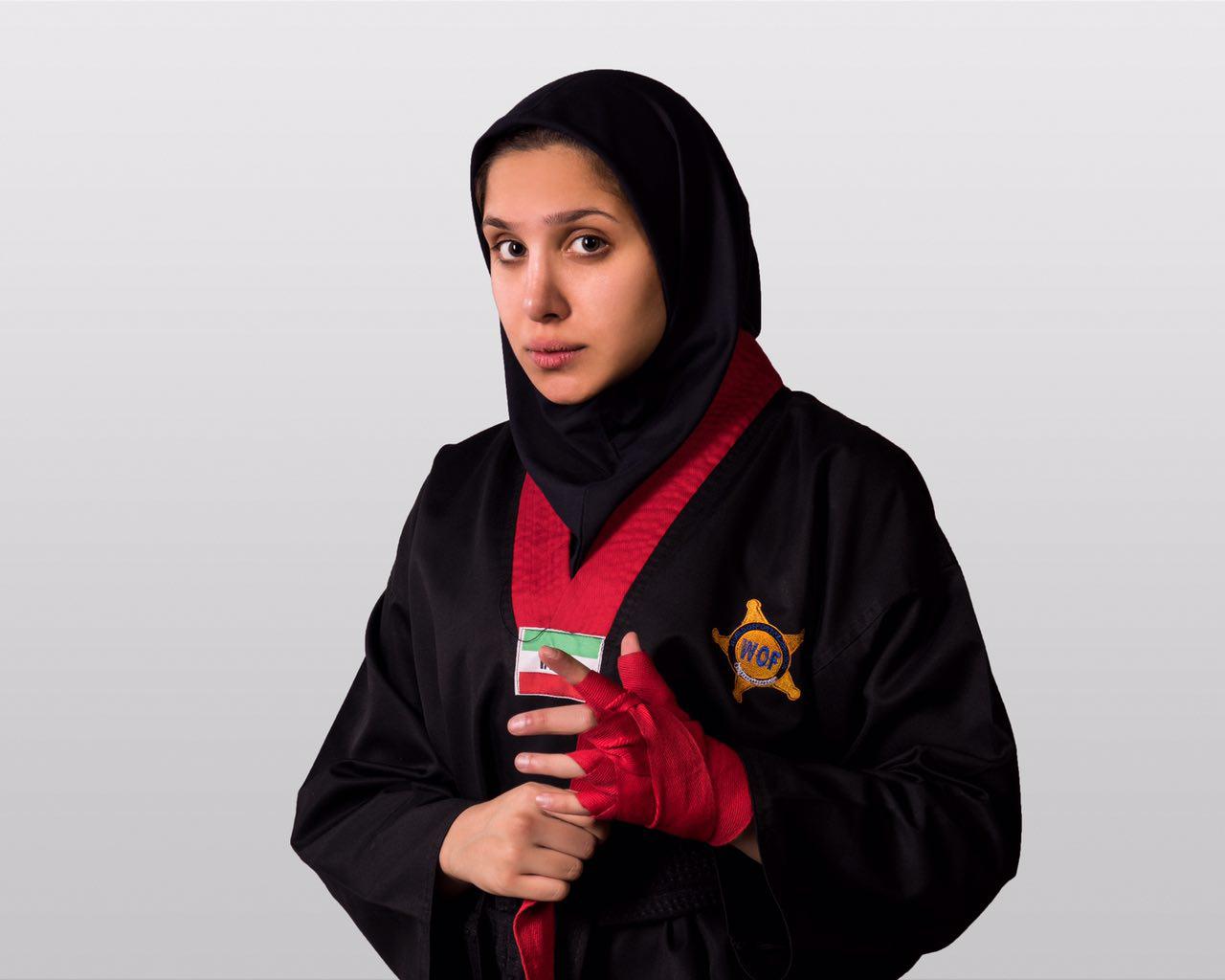 بانوی رزمی‌کار: مدال جهانی را نشانه رفته‌ام