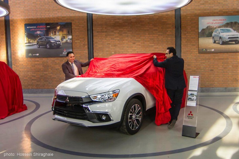رونمایی میتسوبیشی از فیس لیفت شاسی بلندش در تهران (+عکس)