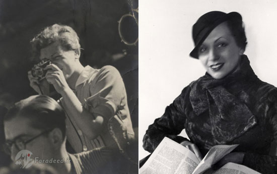 نخستین زن عکاس در خط مقدم جبهه (+عکس)