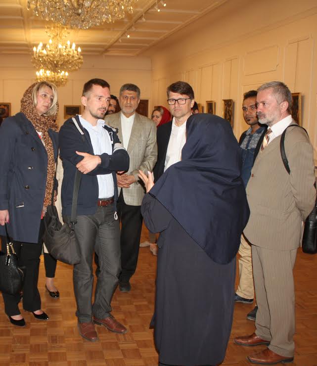 بازدید وزیر فرهنگ اسلواکی از مجموعه سعدآباد