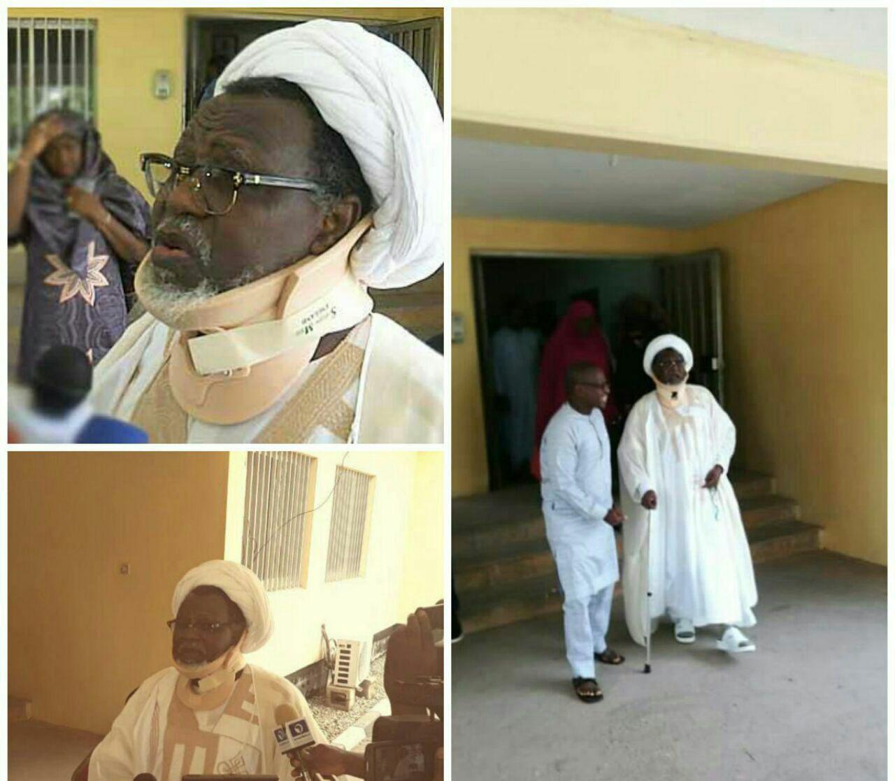 شیخ زکزاکی پس از 2 سال در میان خبرنگاران حاضر شد