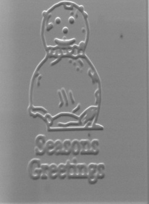 ساخت کوچکترین کارت تبریک کریسمس جهان (+عکس)