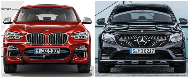 مرسدس GLC کوپه یا بامو X4: بله، انتخاب سخت است! مرسدس GLC کوپه یا بامو X4: بله، انتخاب سخت است!