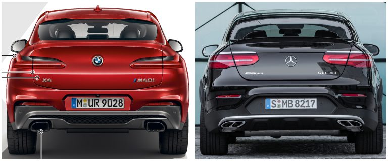 مرسدس GLC کوپه یا بامو X4: بله، انتخاب سخت است! مرسدس GLC کوپه یا بامو X4: بله، انتخاب سخت است!