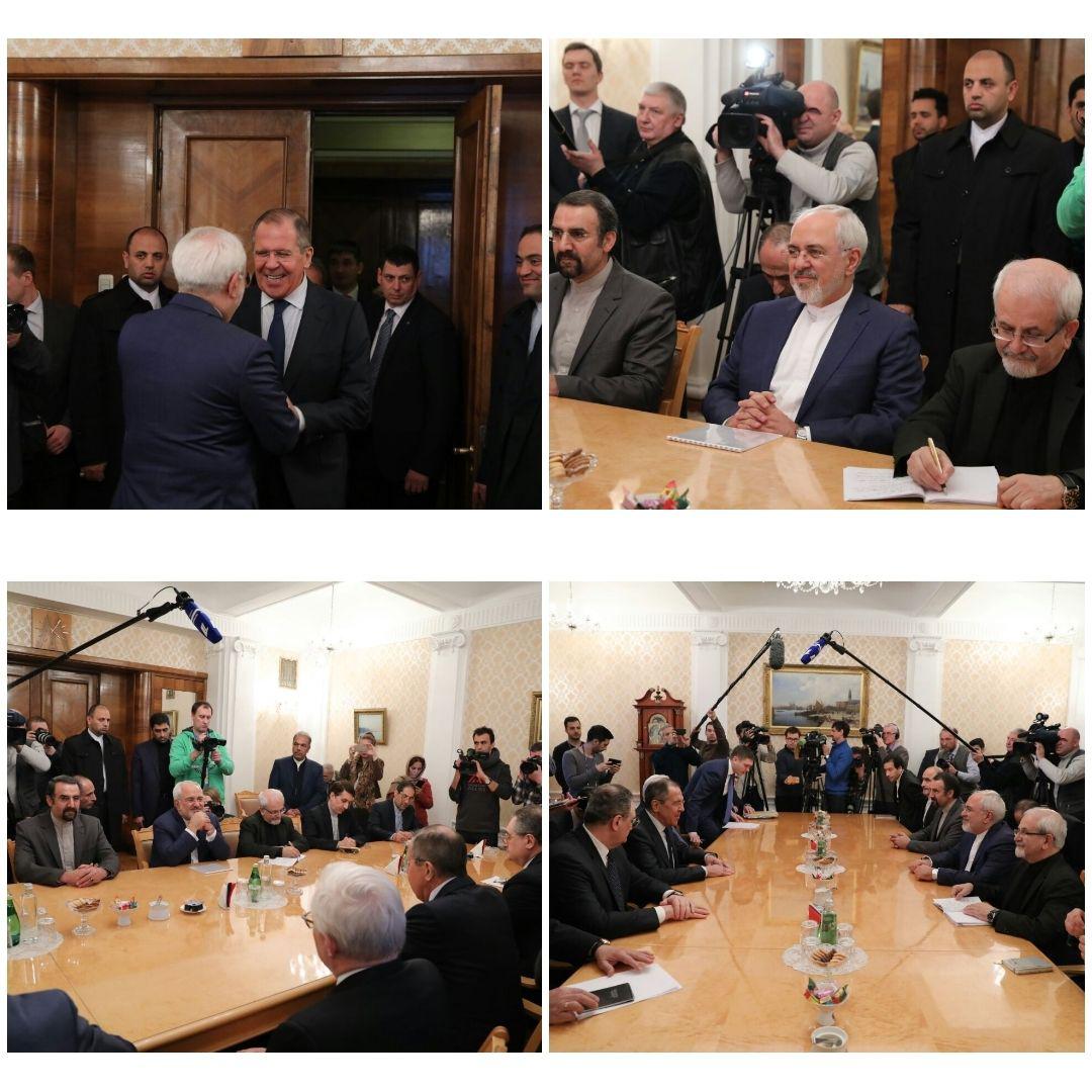 دیدار ظریف با لاوروف در مسکو (عکس) دیدار ظریف با لاوروف در مسکو (عکس)