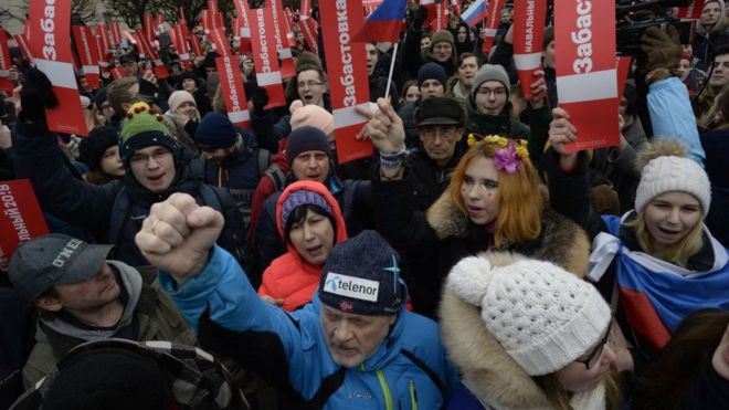 روسیه؛ تظاهرات هزاران حامی تحریم انتخابات و مخالفان پوتین / بازداشت 180 نفر روسیه؛ تظاهرات هزاران حامی تحریم انتخابات و مخالفان پوتین / بازداشت 180 نفر