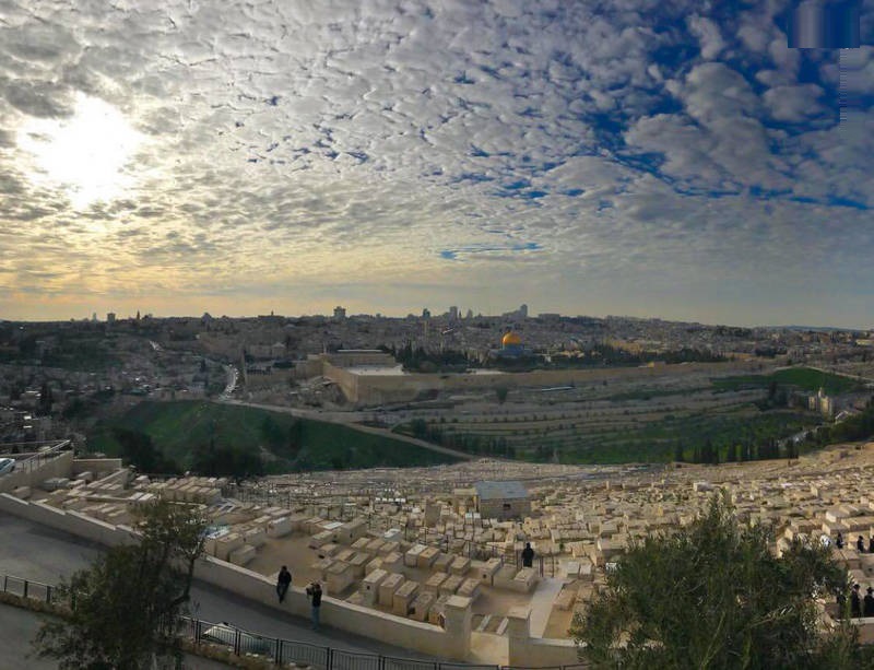 تصویری زیبا از مسجد الأقصی