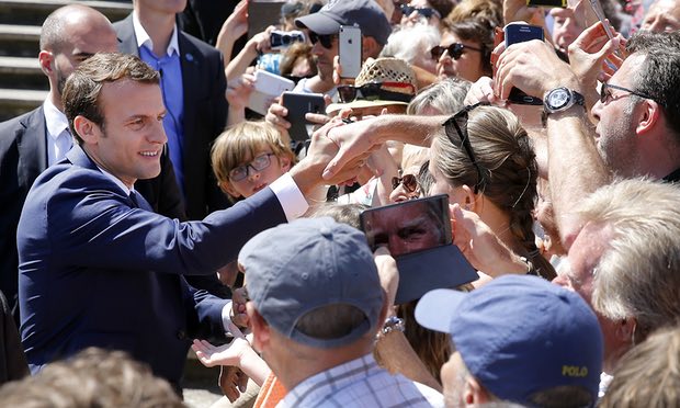 پیروزی بزرگ رییس جمهور فرانسه در انتخابات زودهنگام پارلمانی