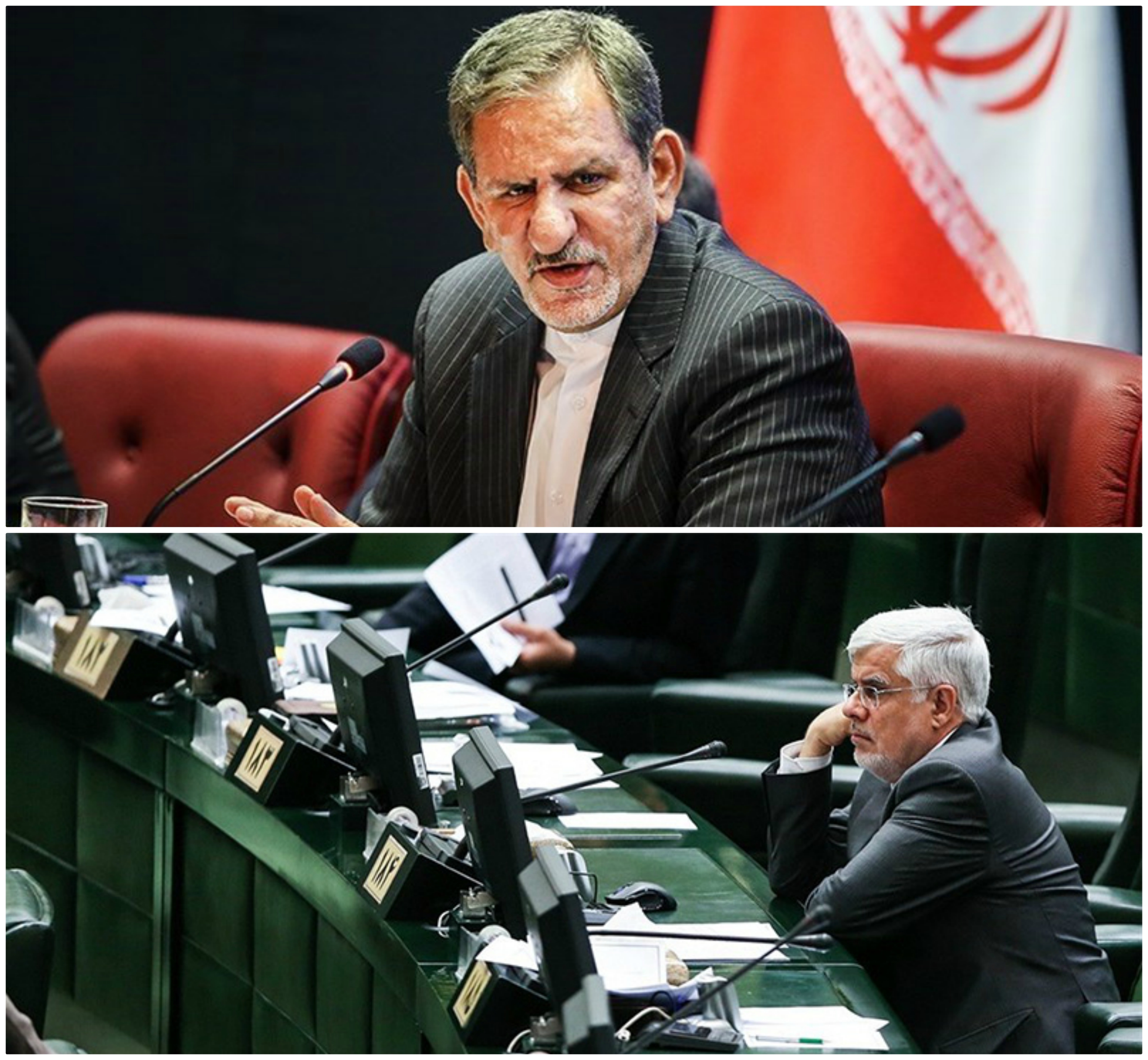 جهانگیری جای عارف را میگیرد جهانگیری جای عارف را میگیرد