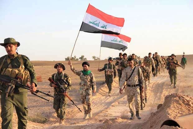 پیشروی ارتش عراق تا مرز سوریه / واگذاری کنترل مرز به حشد شعبی