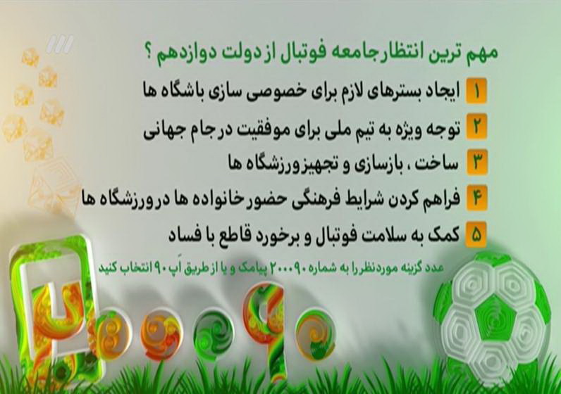 آنچه در برنامه 90 دیشب گذشت/ درخواست برای حضور خانوادهها در ورزشگاه آنچه در برنامه 90 دیشب گذشت/ درخواست برای حضور خانوادهها در ورزشگاه