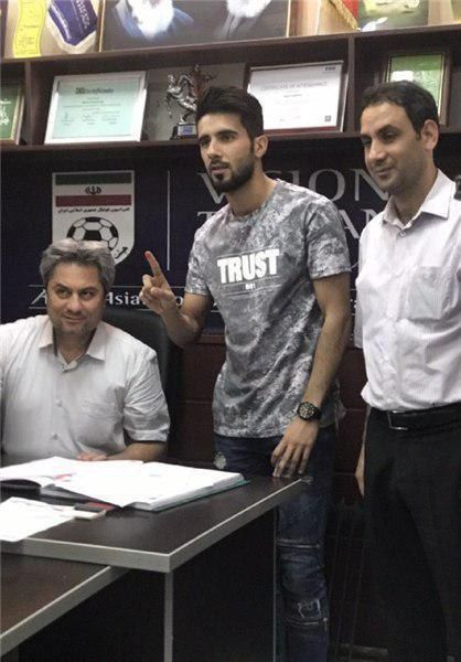 ثبت قرارداد بازیکن عراقی پرسپولیس