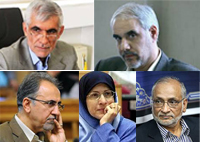 5 کاندیدای شهرداری تهران، 