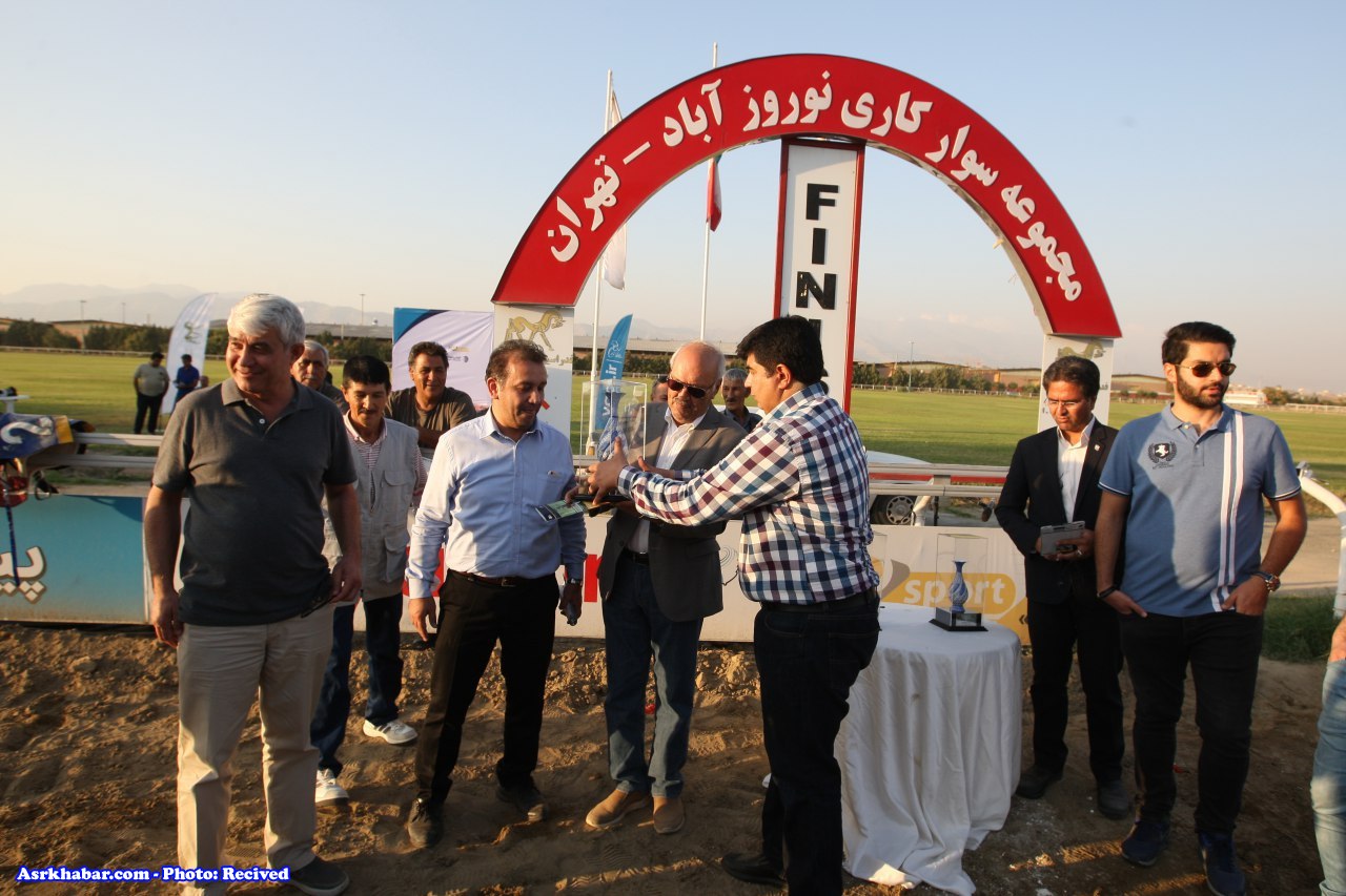 بي احترامي و جنجال در كورس اسبدواني تهران (+عكس)