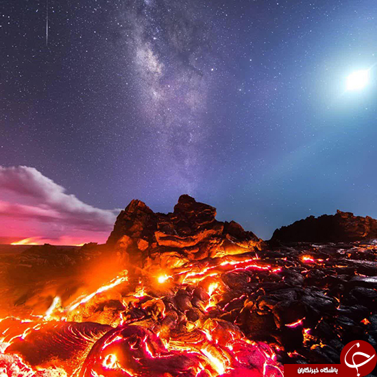 پدیده‌های طبیعی در یک قاب (+عکس)