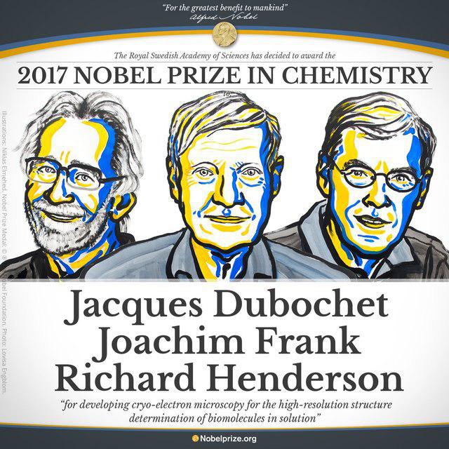 معرفی برنده جایزه نوبل شیمی 2017