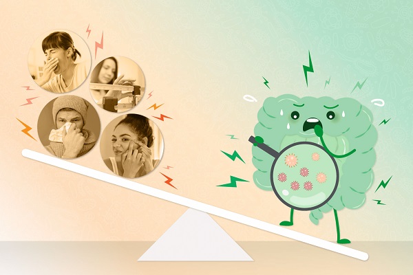 8 نشانه بروز مشکل در روده‌ها