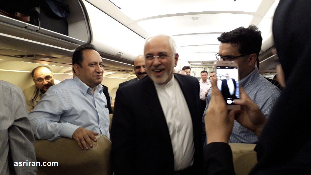 هواپیمای ظریف از آسمان عربستان سعودی عبور نکرد