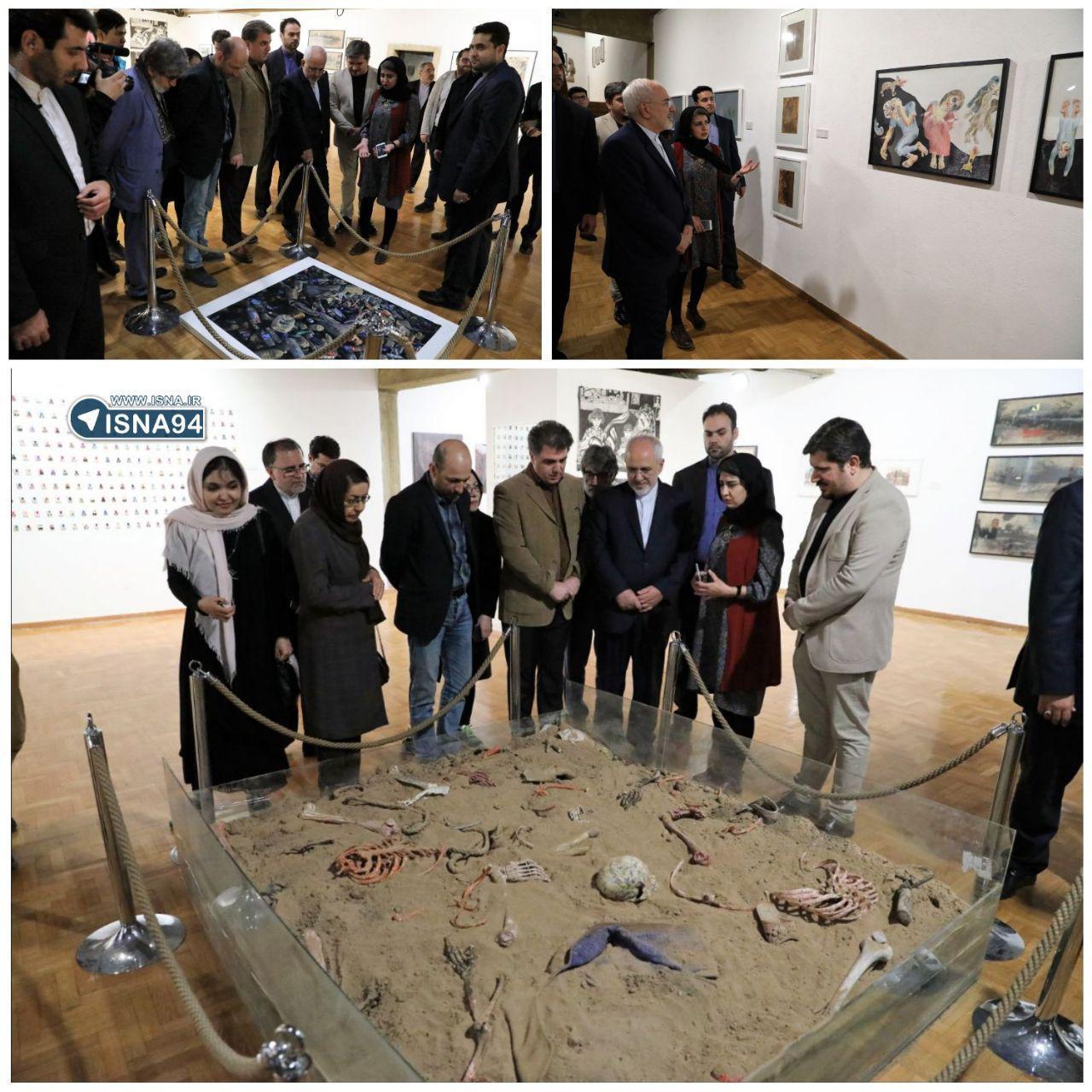 حضور ظریف در فرهنگسرای نیاوران (عکس)