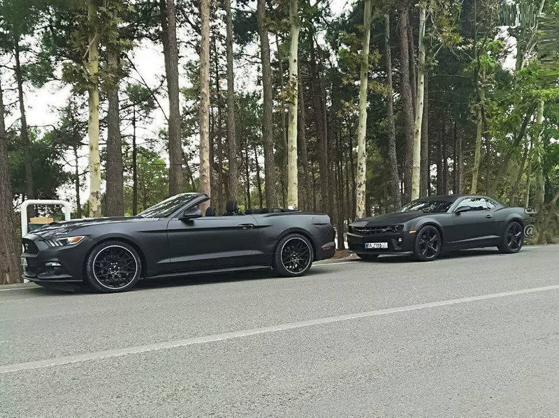 سیاه‌پوشان آمریکایی در تهران (عکس)