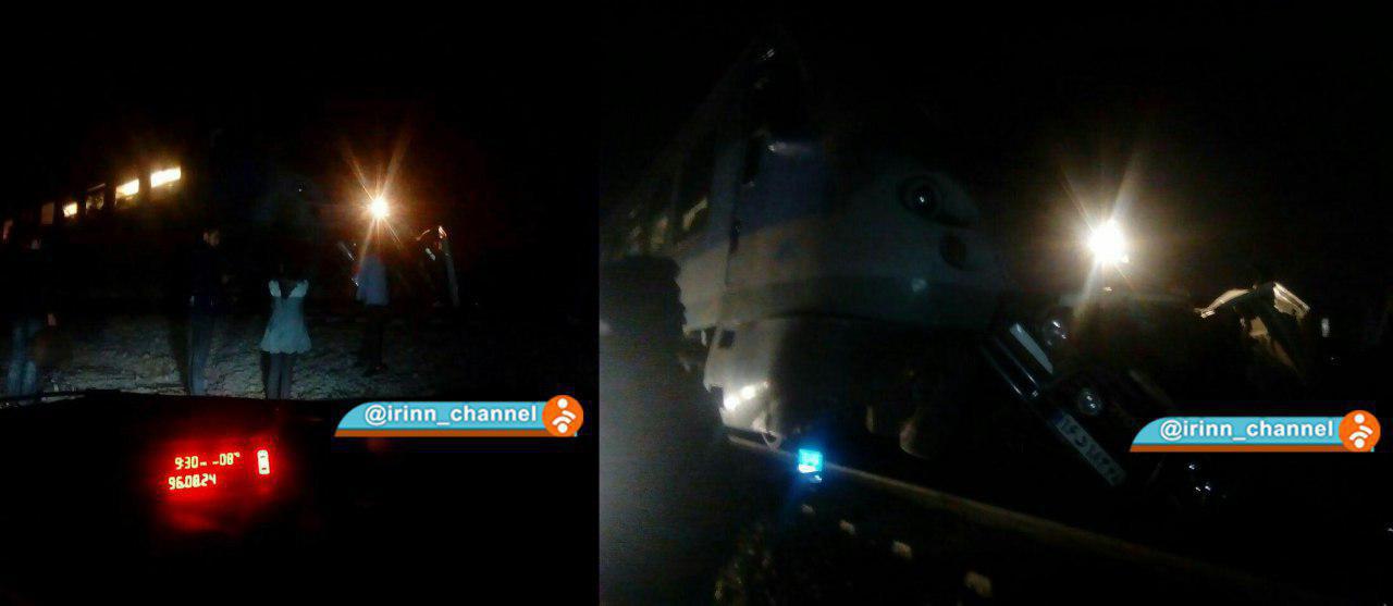 قطار تهران- تبریز از ریل خارج شد/ حادثه مصدوم نداشت قطار تهران- تبریز از ریل خارج شد/ حادثه مصدوم نداشت