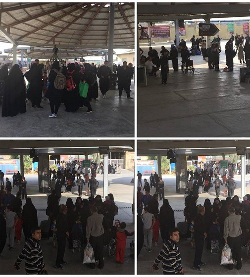 وضعیت مرز مهران دو هفته مانده به اربعین (عکس)