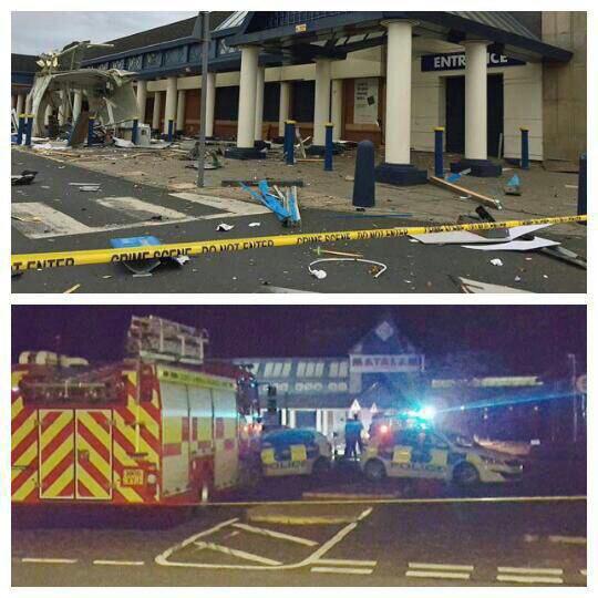 انفجار مهیب در انگلیس (+عکس) انفجار مهیب در انگلیس (+عکس)