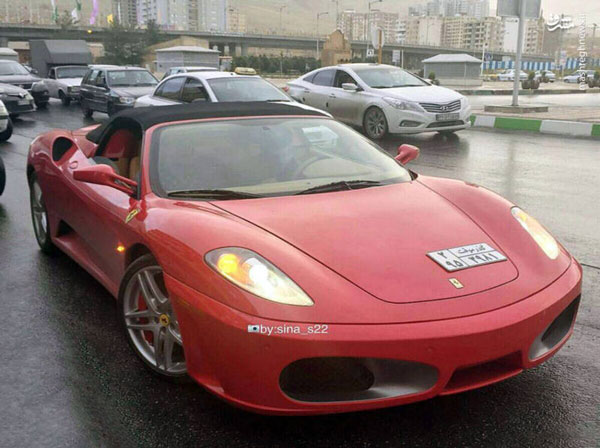سوپراسپرت ایتالیایی در تهران (عکس)