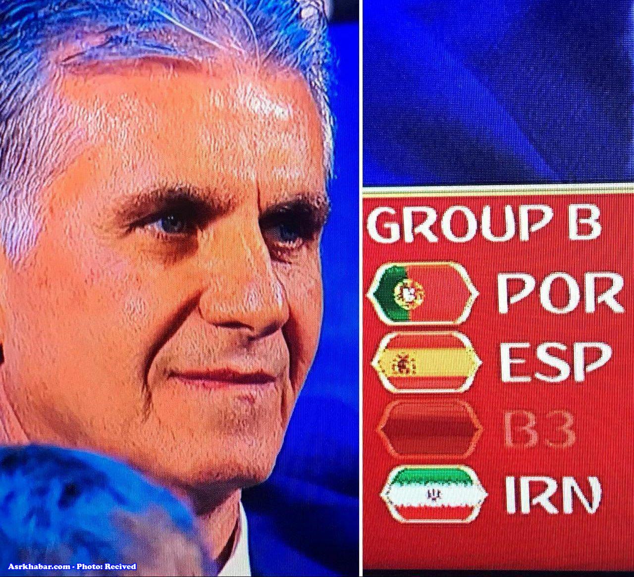 چهره جالب کی‌روش پس از حضور در گروه مرگ(عکس)