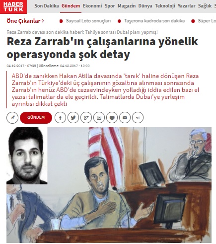 نقشه رضا ضراب برای اقامت در دبی آشکار شد