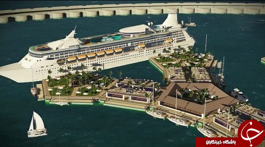 ساخته شدن شهری روی اقیانوس آرام تا ۲۰۲۲ (عکس)